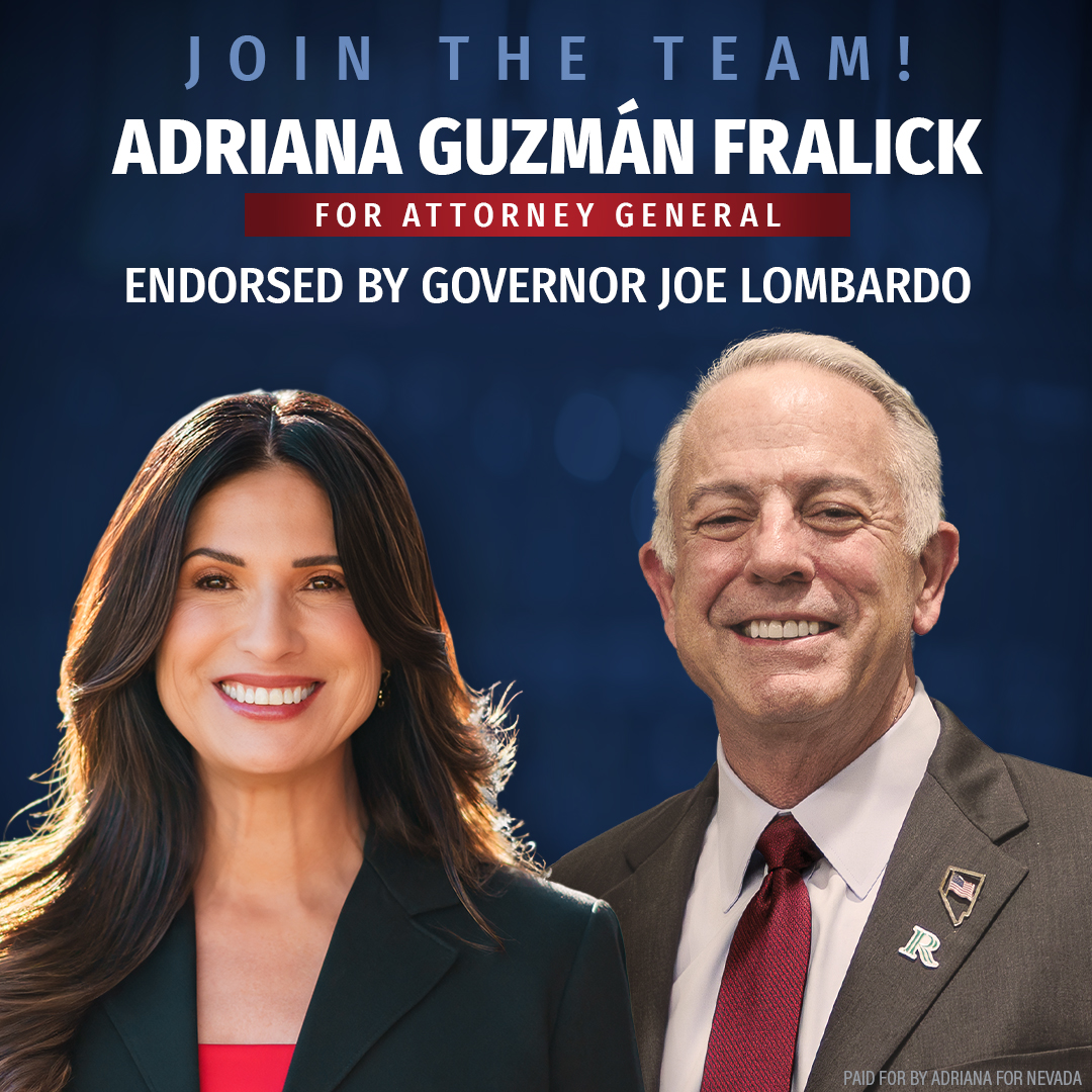 Adriana Guzman Fralick endorsed by Governor Joe Lombardo